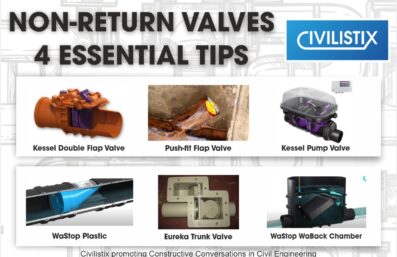 4 Essential tips to optimise the correct use of Non-Return Valves in drainage design